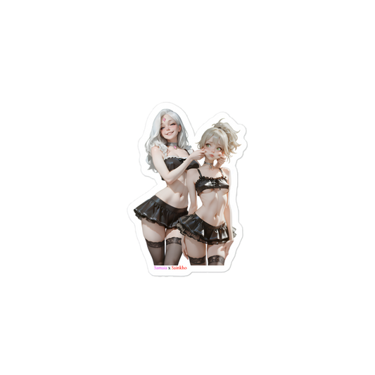 Samaia x Sainkho - Cheek Pull Sticker