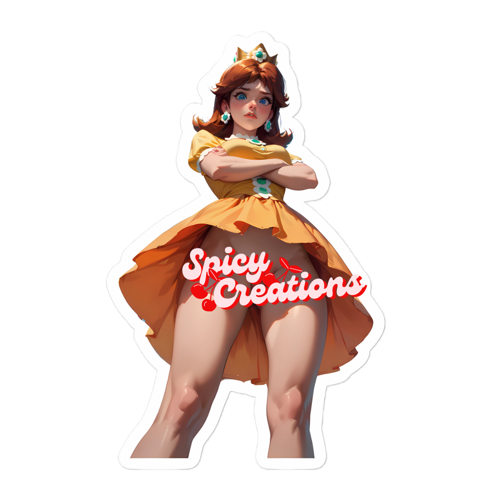 Daisy Sticker | From Below